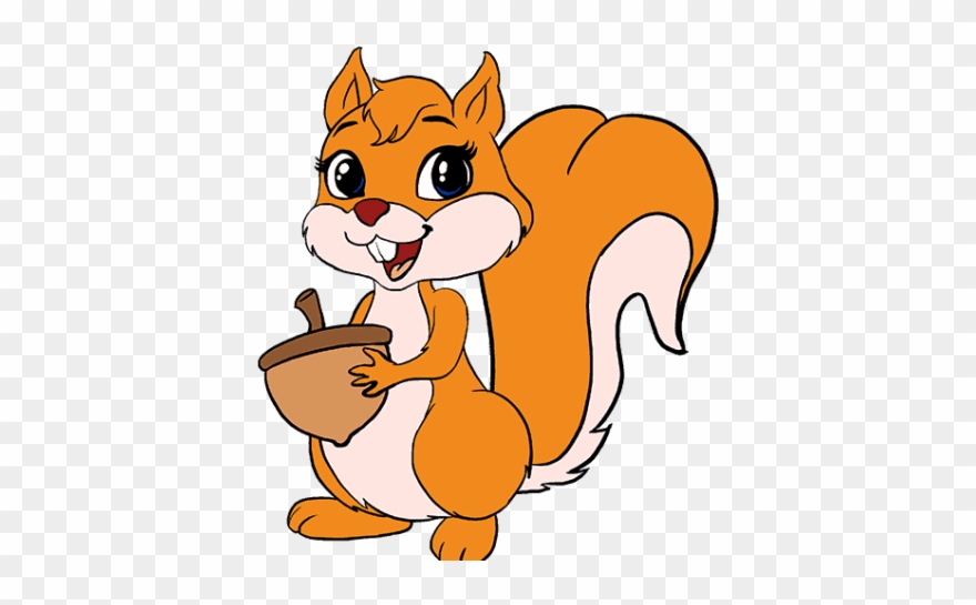 Chipmunk Clipart Easy Cartoon.