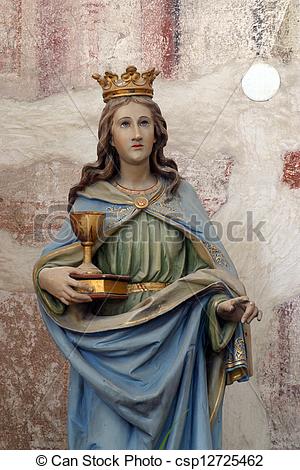 Stock Image of Saint Barbara csp12725462.