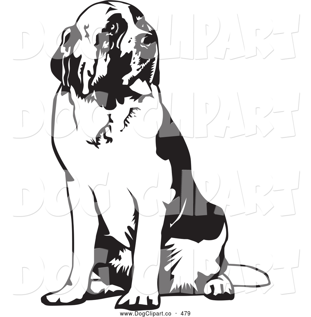 st benard clipart black and white 20 free Cliparts | Download images on ...