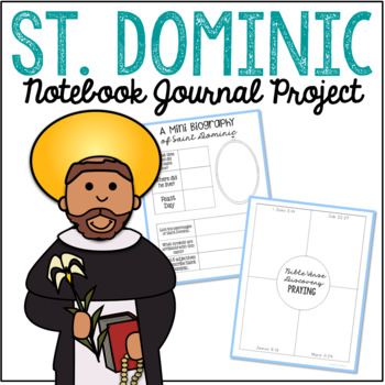 Saint Dominic Notebook Journal Project, Ca #290806.