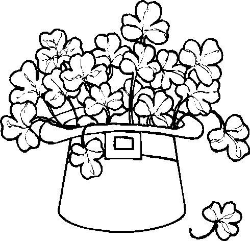 St. Patrick's Day Coloring Pages: Hello Kids wants to St.