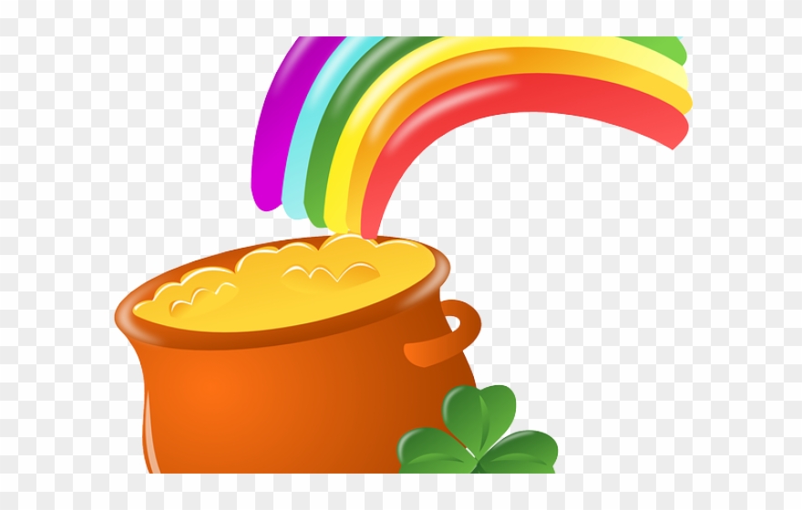 Lucky Symbols Clipart Rainbow.