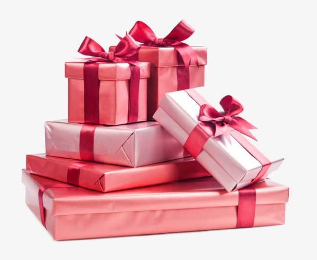 A Pile Of Holiday Gifts, Real, Pile, Of PNG Transparent.
