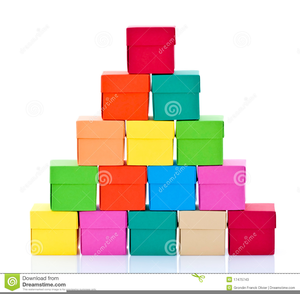 Stack Of Boxes Clipart.