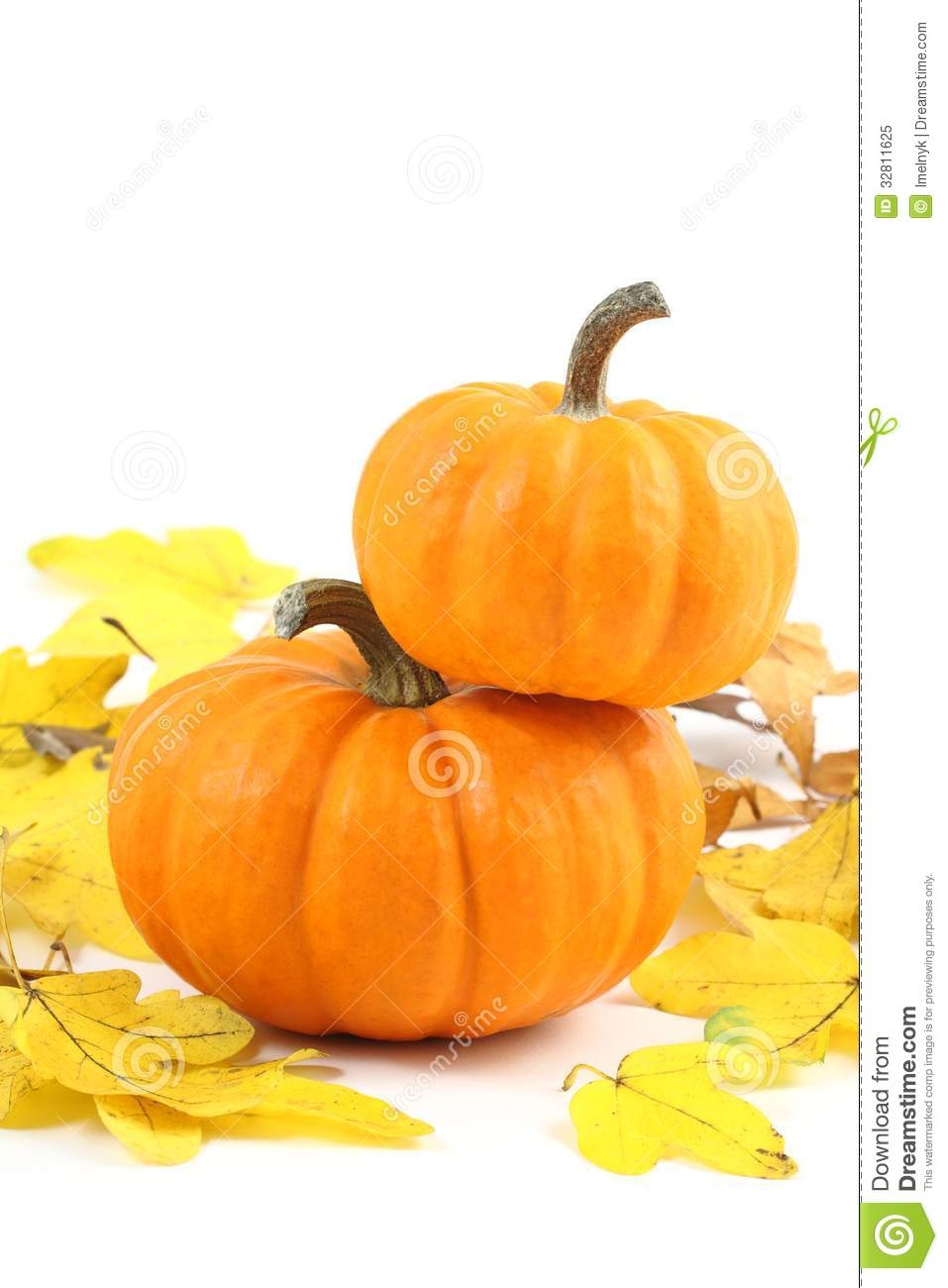 Stacked Pumpkin Clipart.