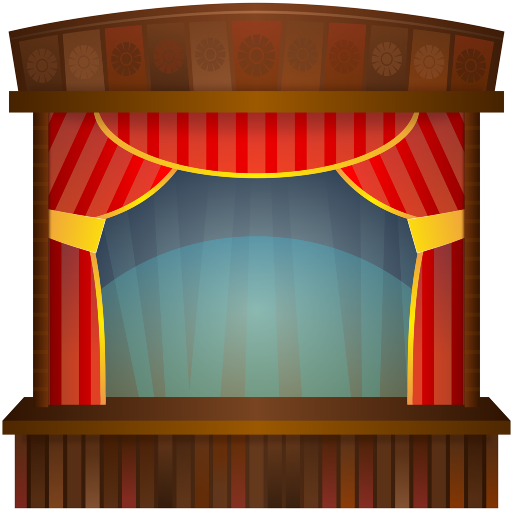 Stage Clip Art Images.
