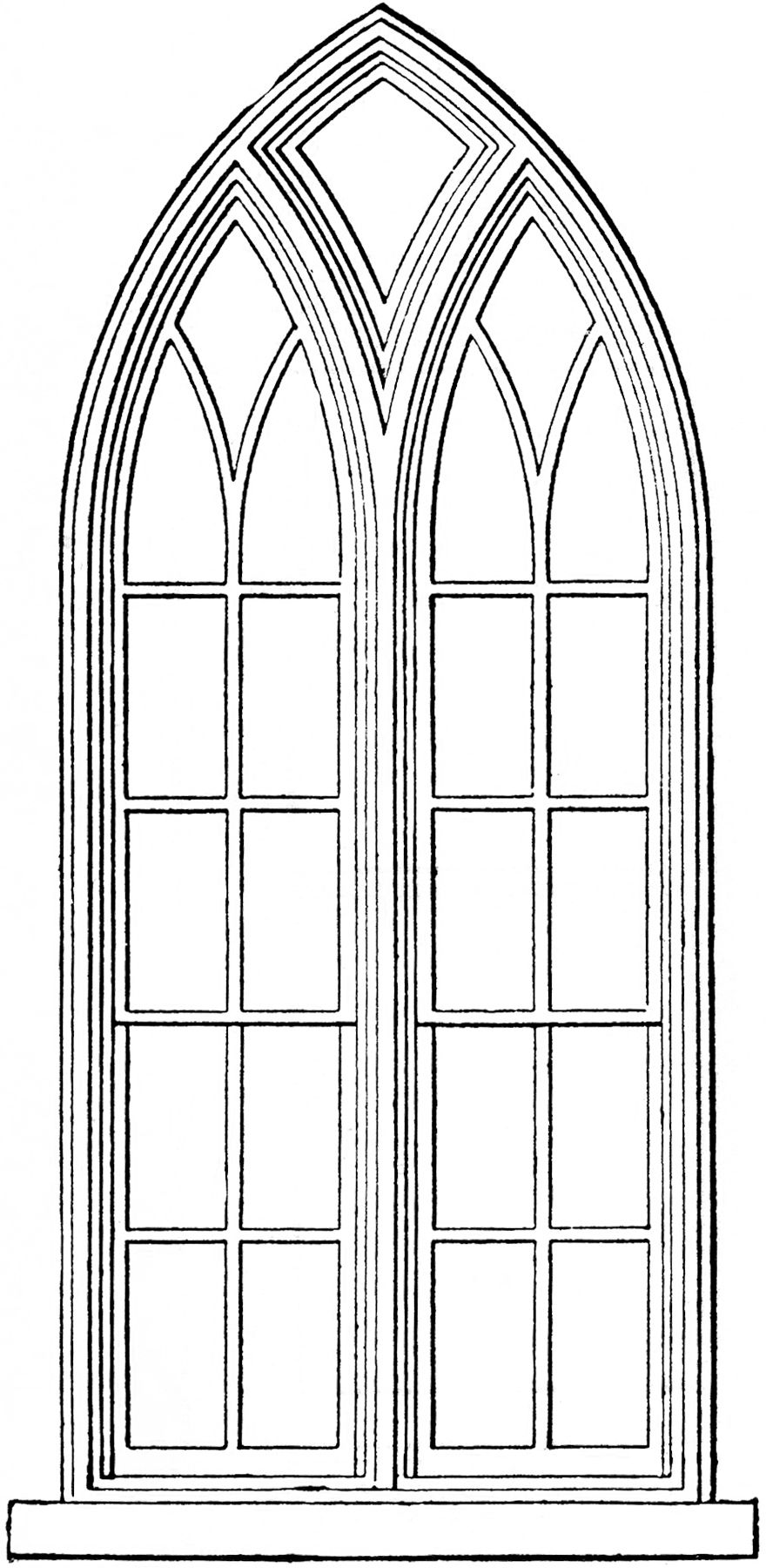 10 Vintage Stained Glass Church Window Images!.