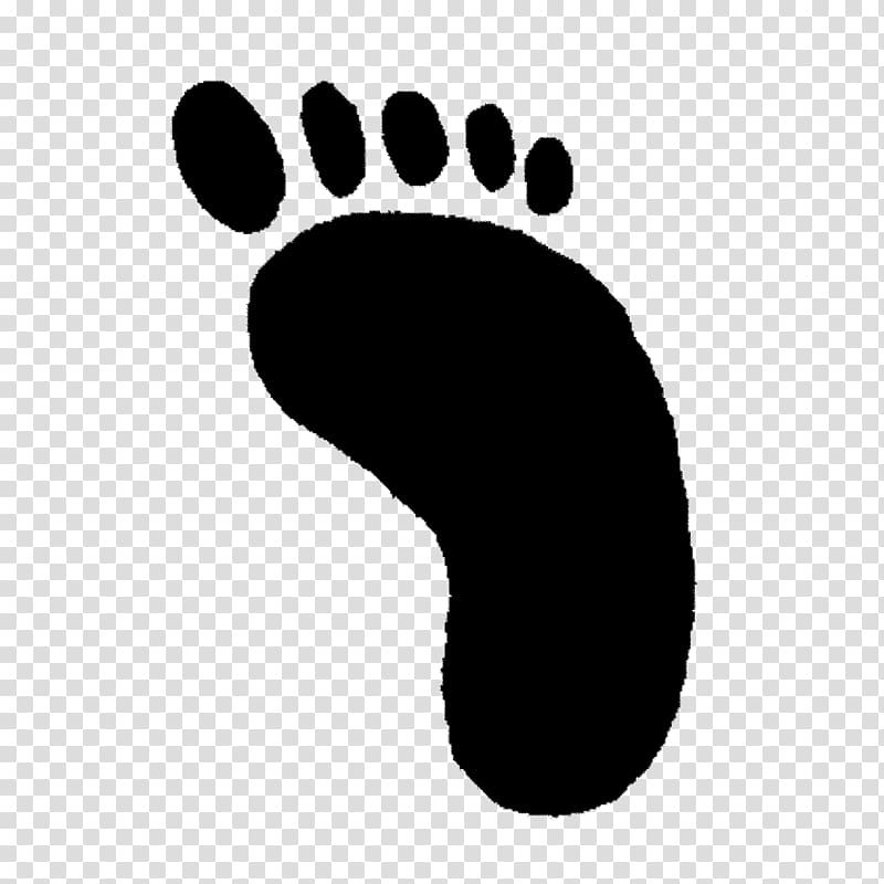 Footprint Rubber stamp Paw, foot prints transparent.