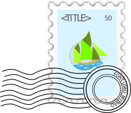 Passport Stamp Clip Art, Vector Passport Stamp.