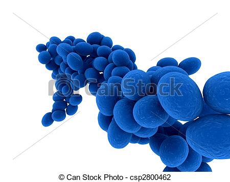 Clip Art of staphylococcus.