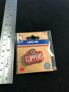 Details about Los Angeles Clippers Red Logo Pin.
