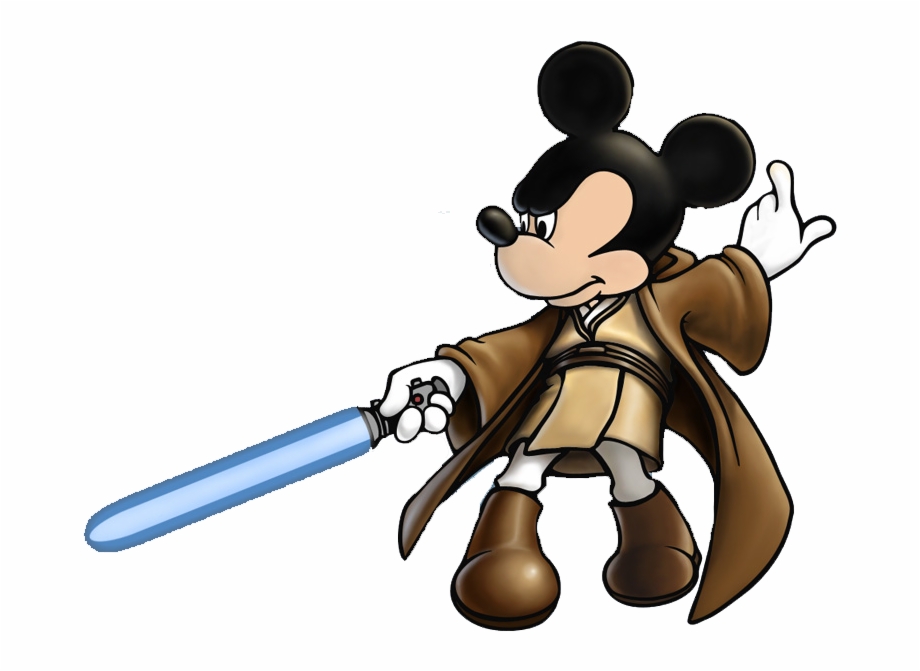 Mickey Mouse Star Wars Clipart.