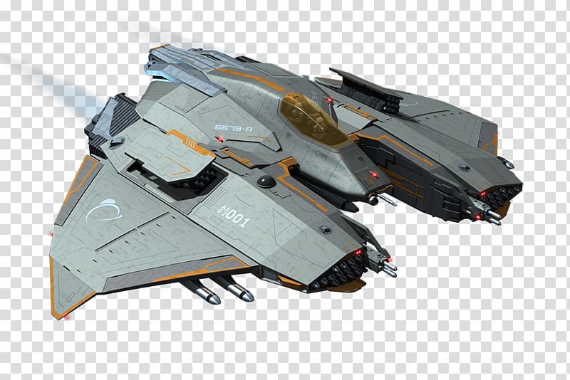 Grey spaceship, Science Fiction Concept art Starship Bomber.