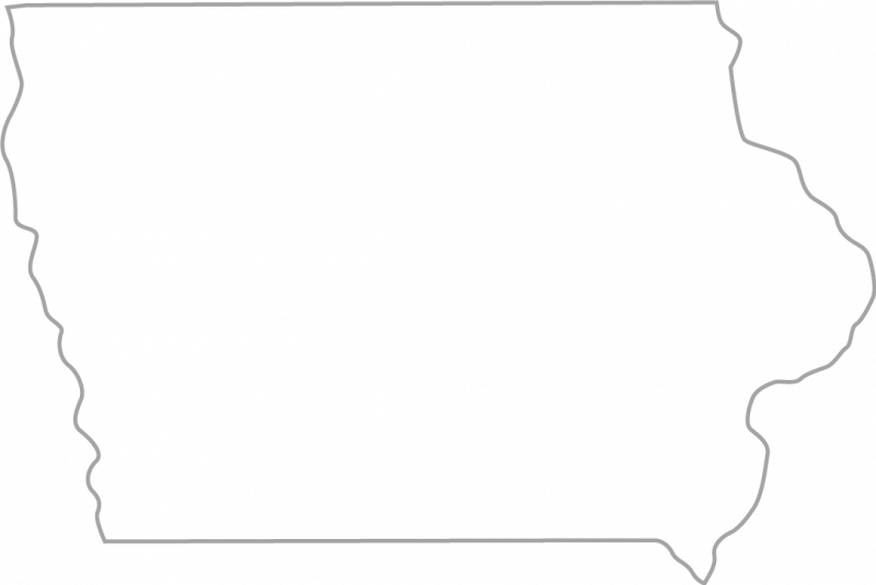 State Outline Clipart.