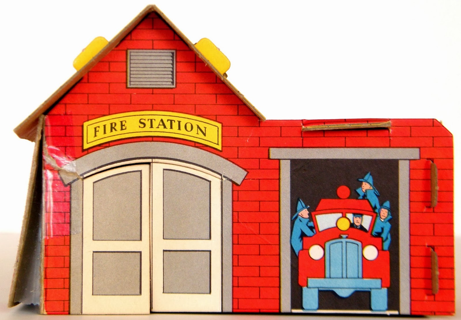 Fire Station Building Clipart.