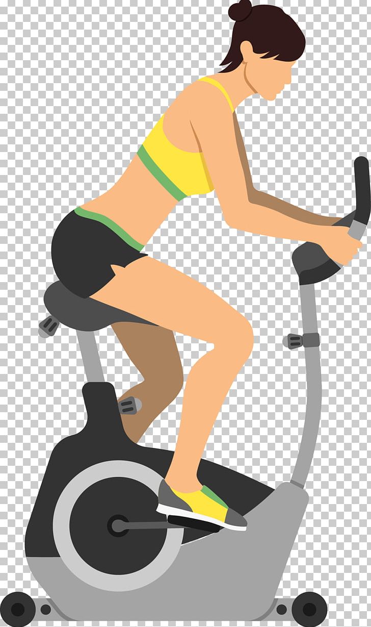 Stationary Bicycle Physical Exercise Bodybuilding Treadmill.