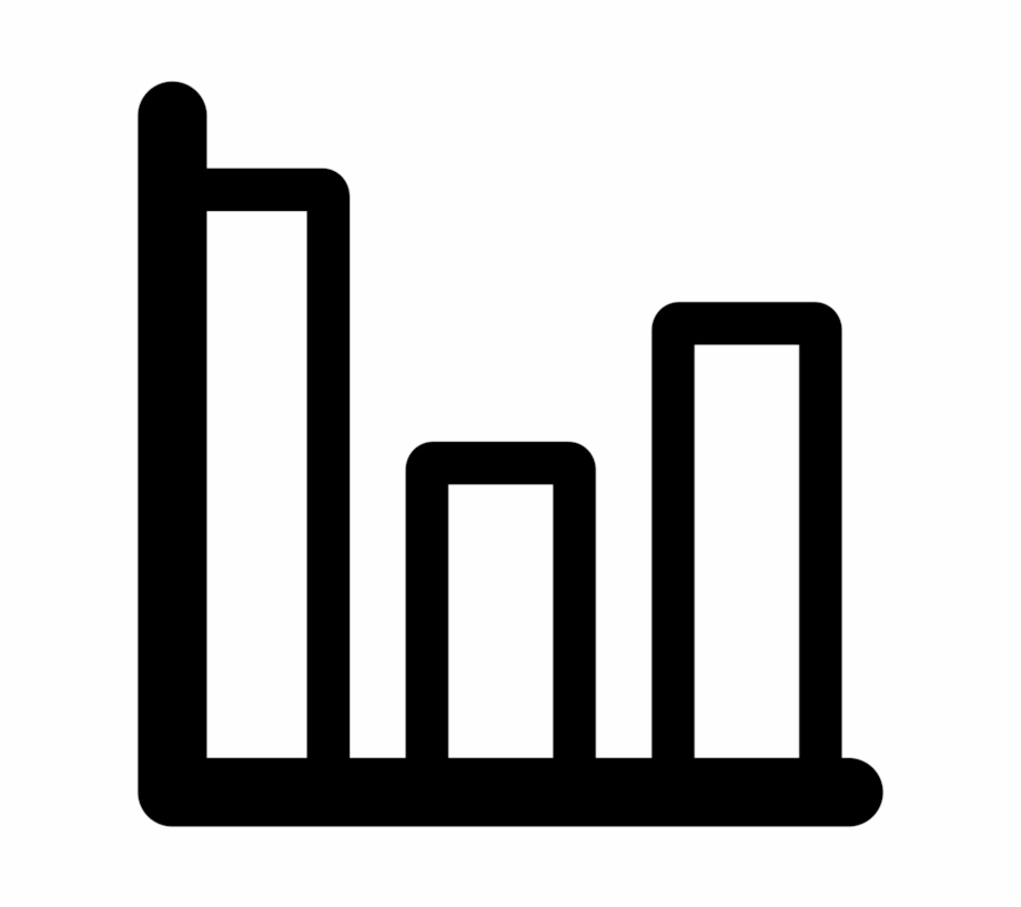Computer Icons Statistics Bar Chart Black And White.