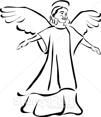 Child Angel Clipart.