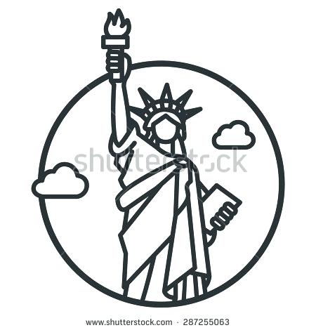 The best free Statue of liberty silhouette images. Download.
