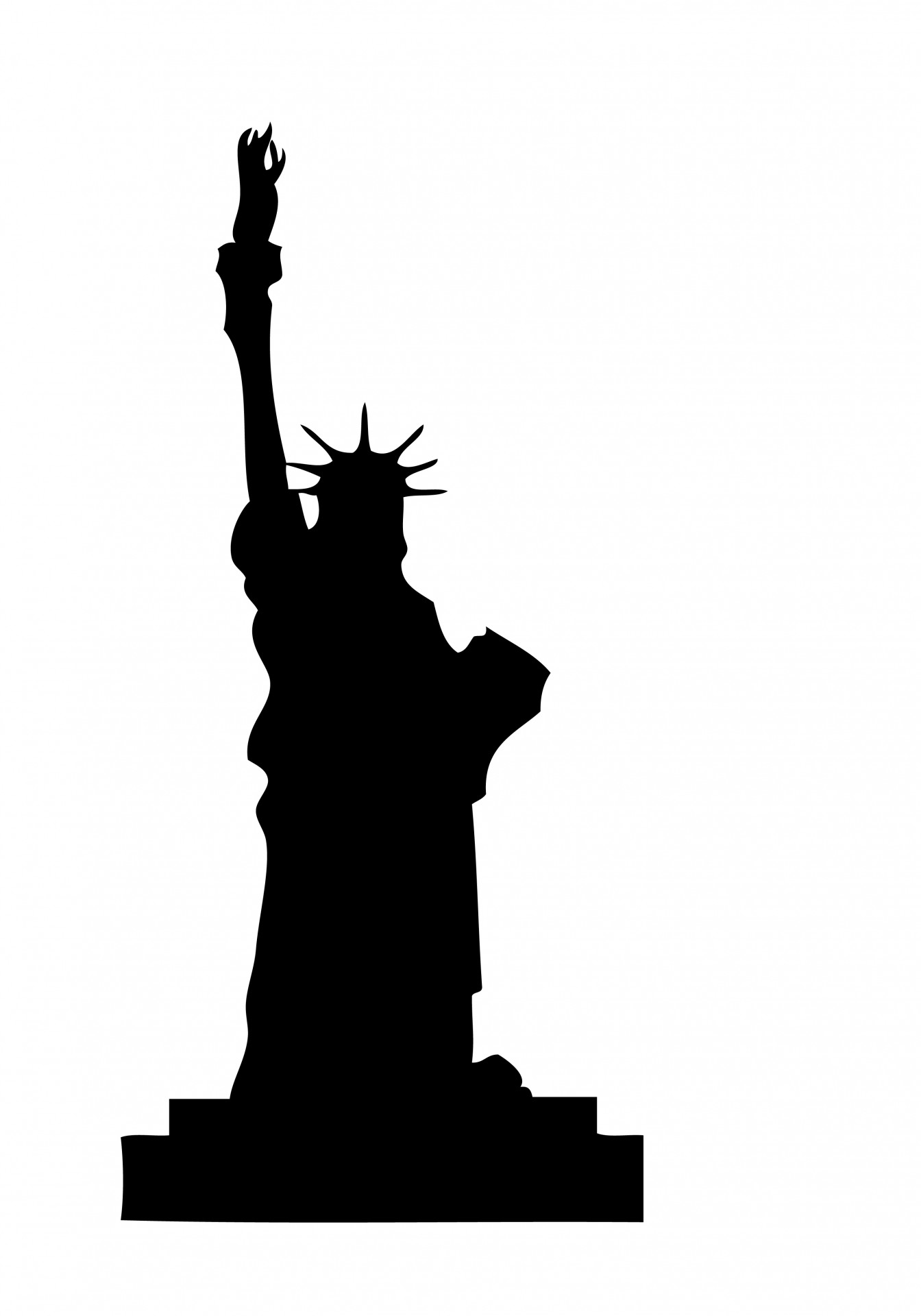802 Statue Of Liberty free clipart.