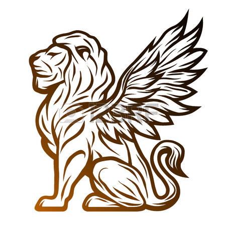 1,552 Lion Wings Stock Vector Illustration And Royalty Free Lion.