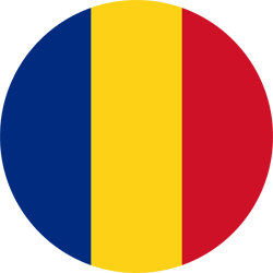 Romania flag vector.