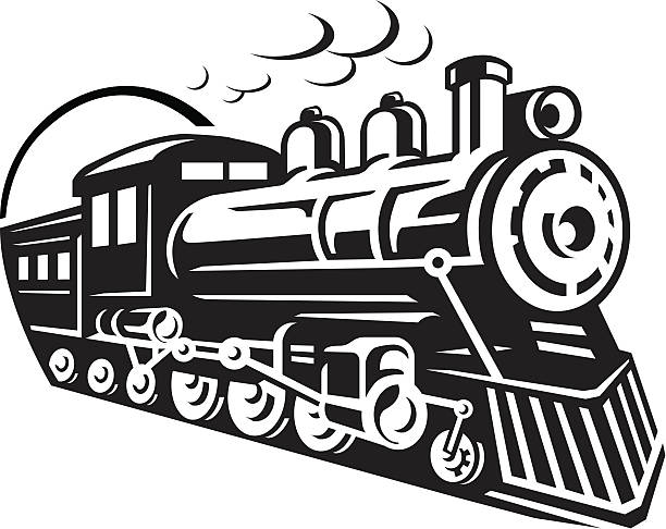 Steam Engine Clip Art, Vector Images & Illustrations.