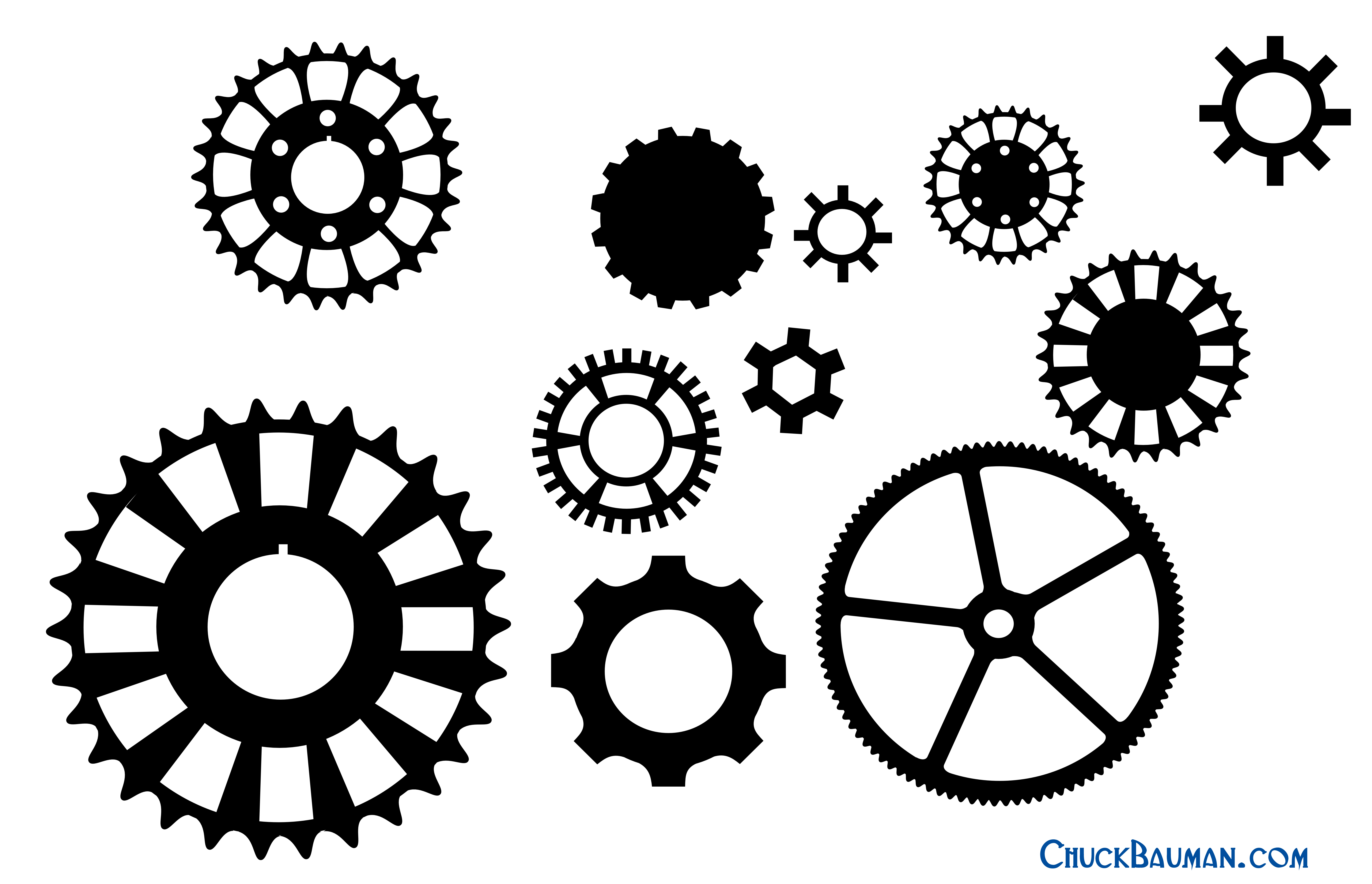 Steampunk Clipart Black And White 10 Free Cliparts Download Images On 