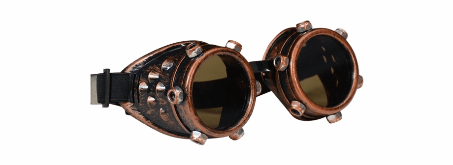 Studded Steampunk Goggles.
