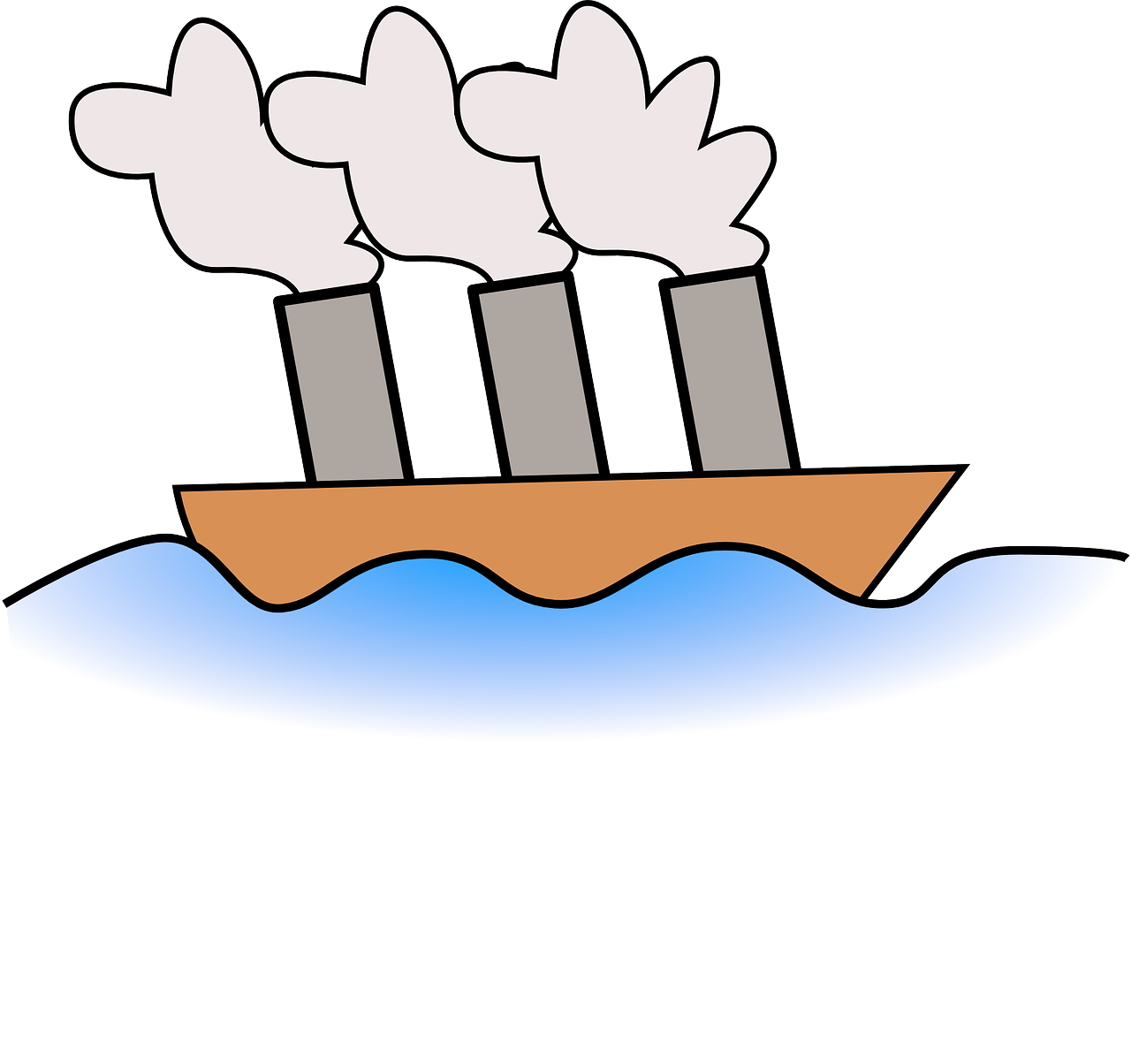 Boat, Ship, Steamship, Cartoon, Boat, Steam #boat, #ship.