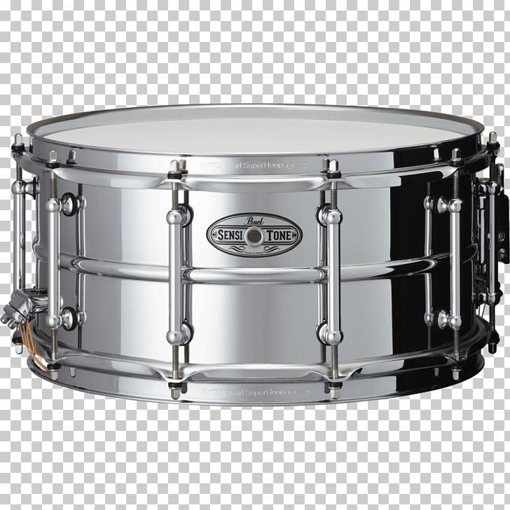 Snare Drums Pearl Steel, drum PNG clipart.
