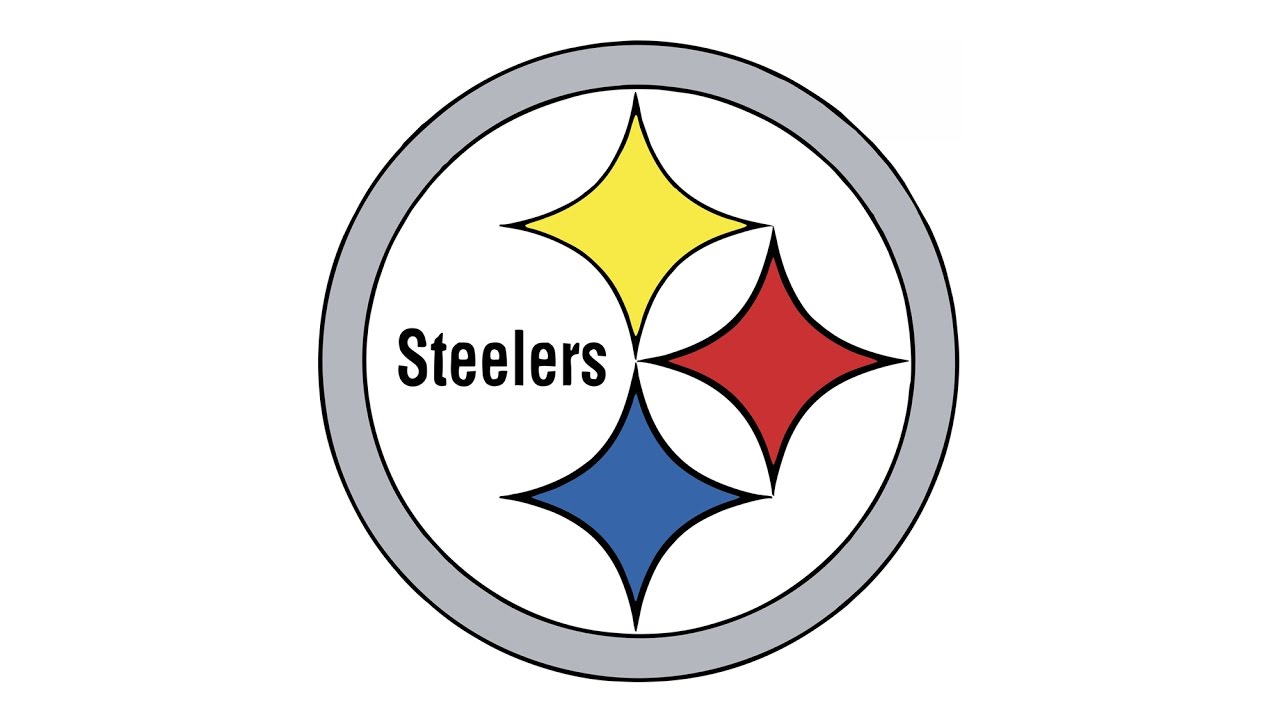 How to Draw the Pittsburgh Steelers Logo (NFL).