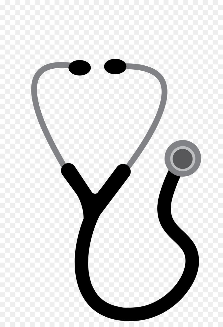 Best HD Stethoscope Clip Art Black And White Image » Free.