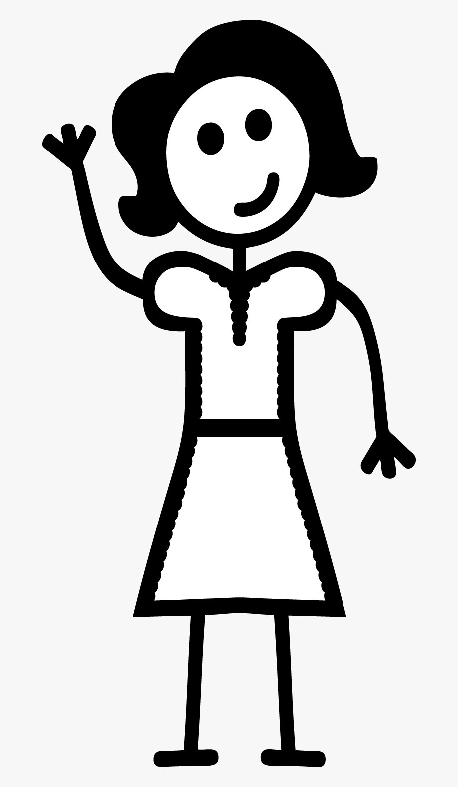 Stick Figure People SVG