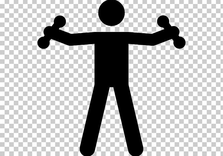 stick figures fitness form a thumbsup