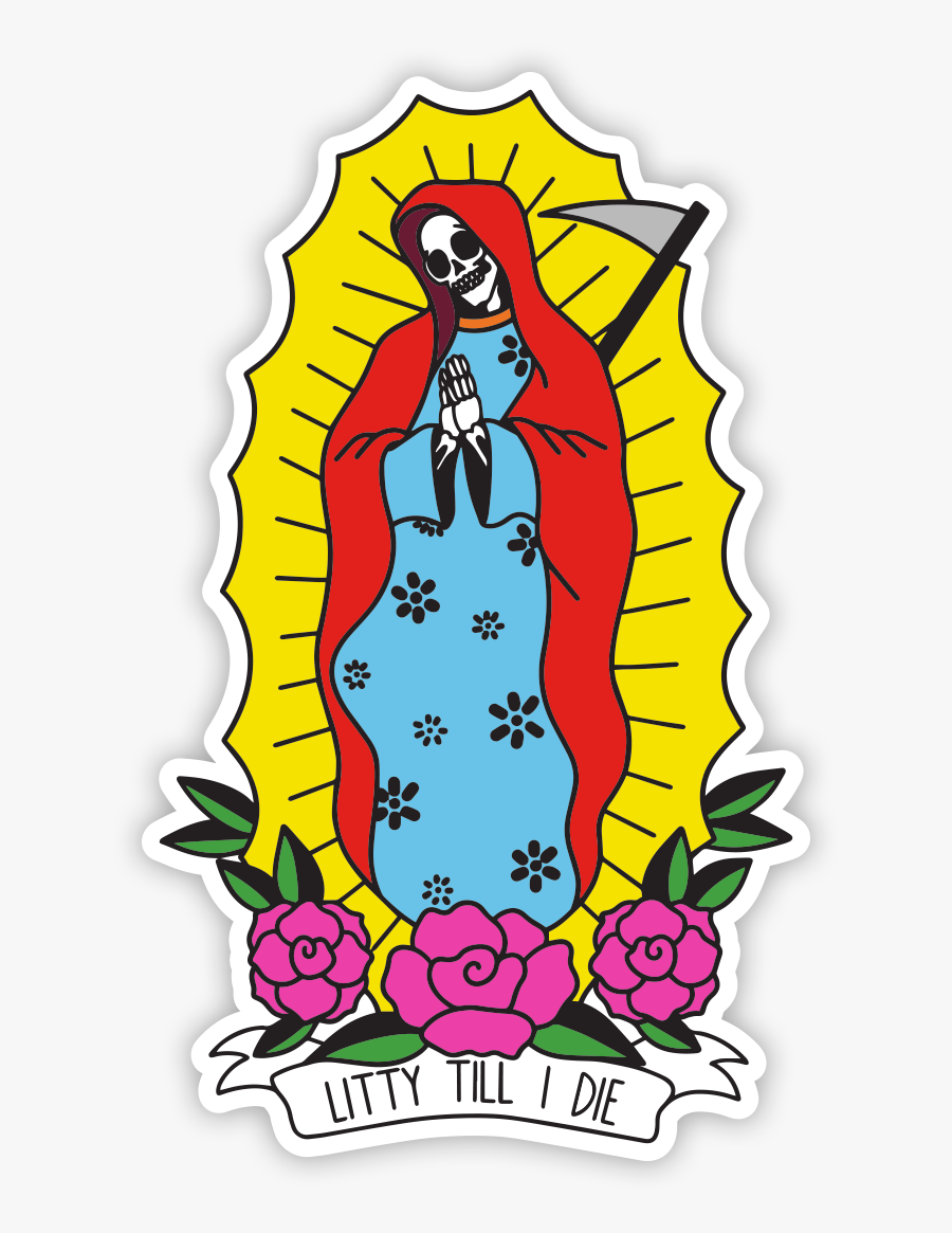 Mother Mary Sticker Clipart , Png Download.