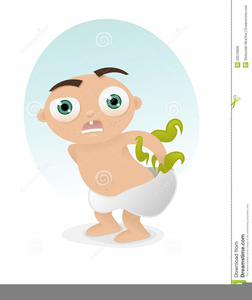 Smelly Diaper Clipart.