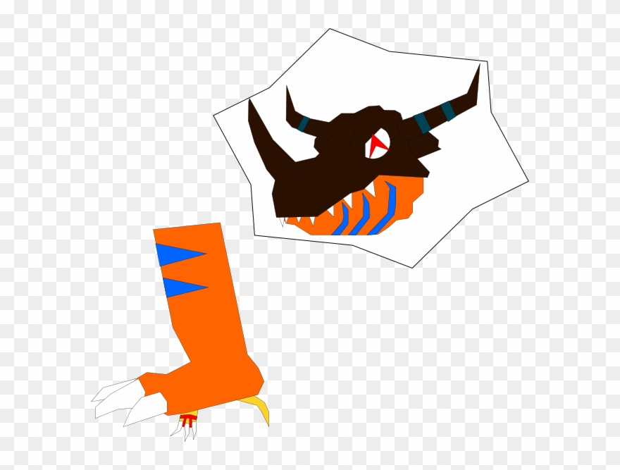 Greymon Stomp Clipart (#2457275).