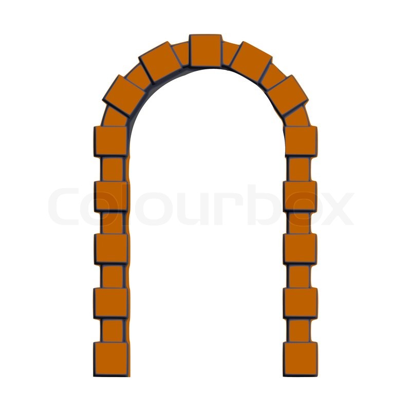 Stone Arch Clip Art.