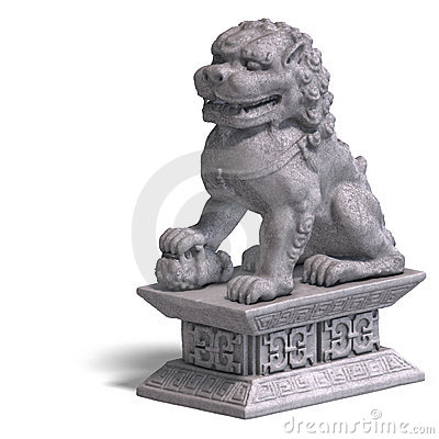 Chinese Foo Dog Clipart.