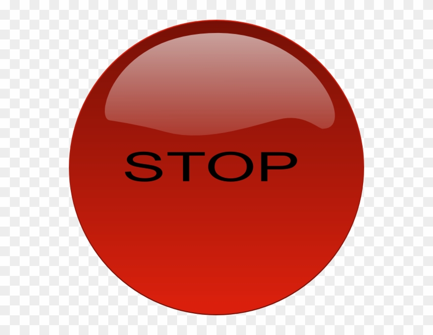Stop Button Svg Clip Arts 600 X 600 Px.