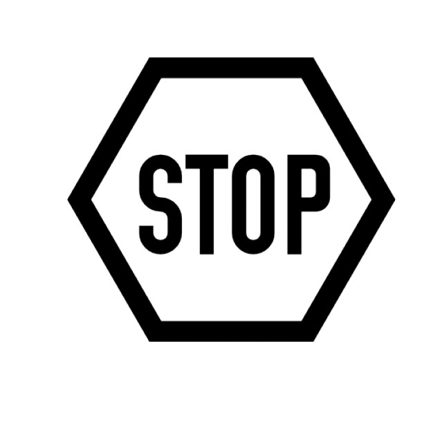 1032 Stop Sign free clipart.