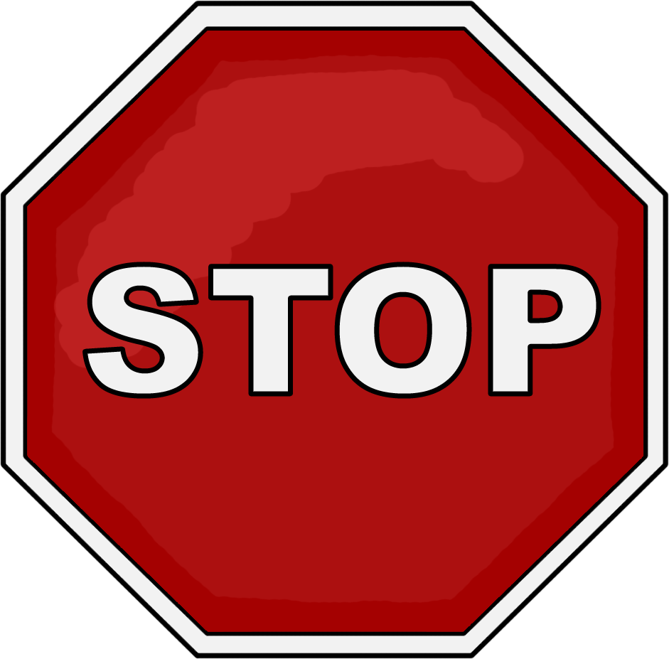 Stop Sign PNG Image.