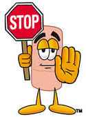 Clipart of Computer with stop sign cr01p013.