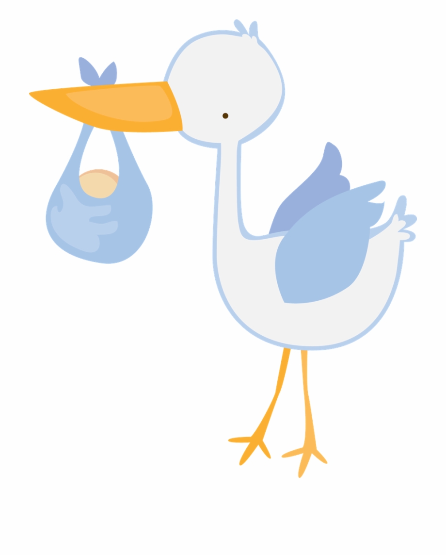 Stork Vector Banner.