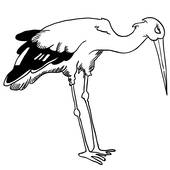 stork clipart black and white 10 free Cliparts | Download images on ...
