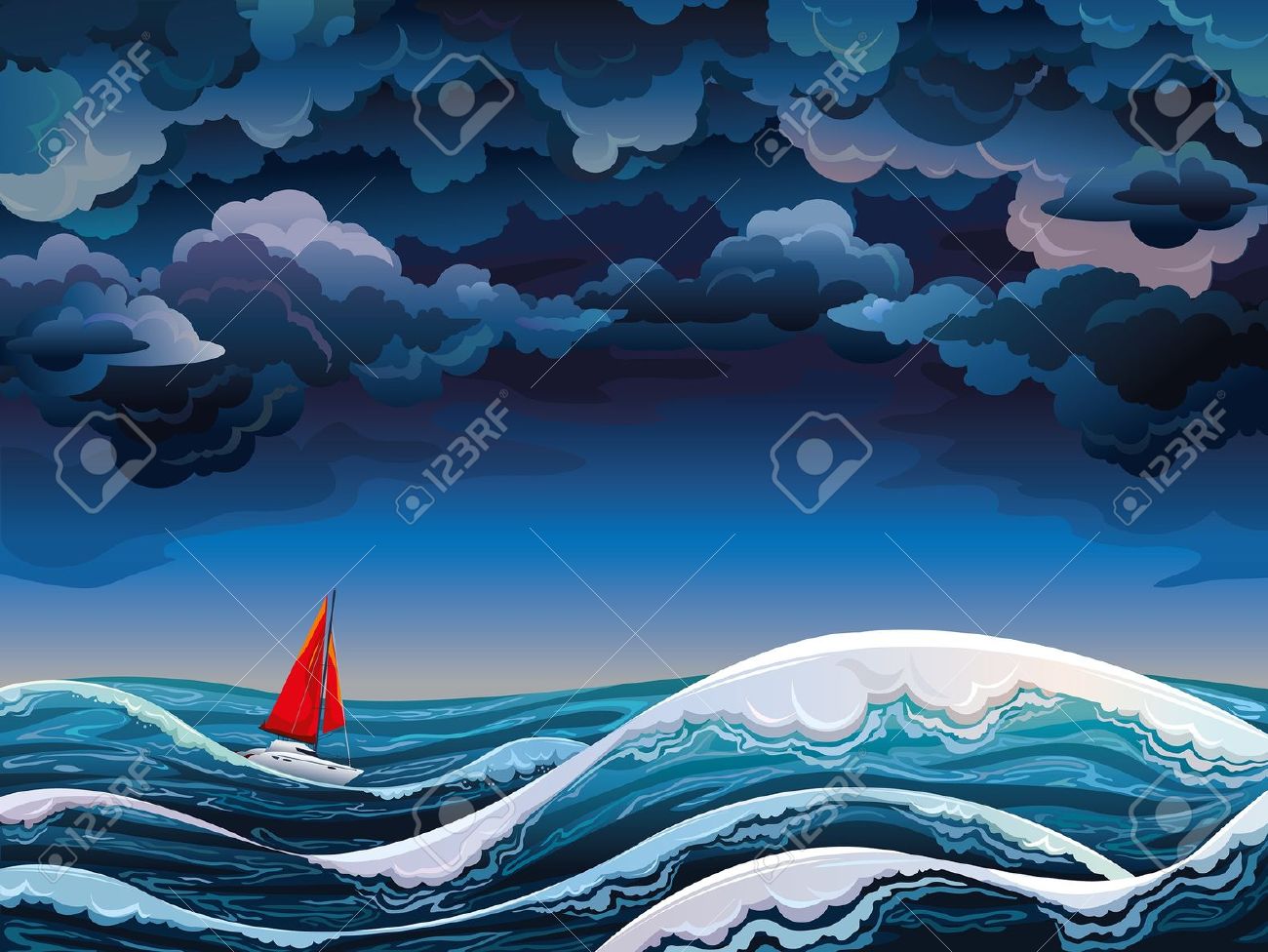 774 Stormy Sea Cliparts, Stock Vector And Royalty Free Stormy Sea.