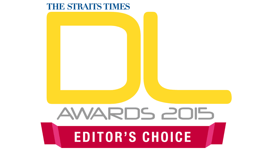 THE STRAITS TIMES DL AWARDS 2015 EDITOR\'S CHOICE Vector Logo.