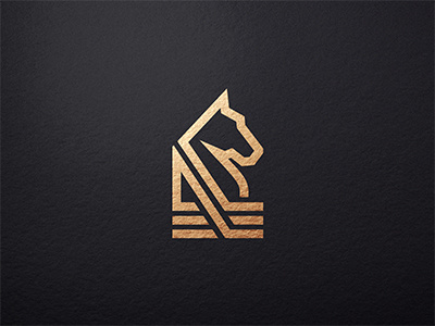Strategy Abstract Horse Clean Business Logo by Djjeep_Design.