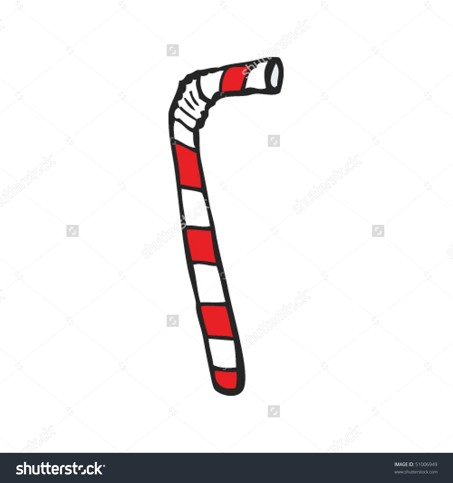 Bendy Straw Clipart.